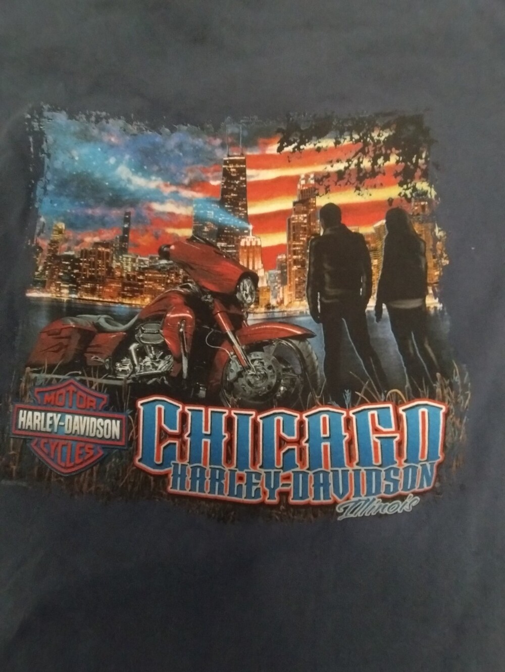 Harley Davidson T Shirt Mens Size XL